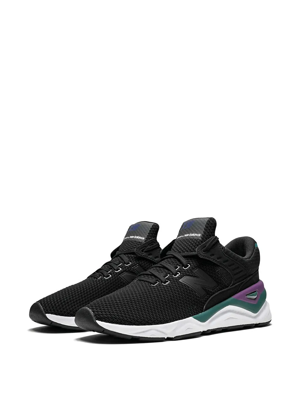 New Balance X-90 low-top trainers - Zwart