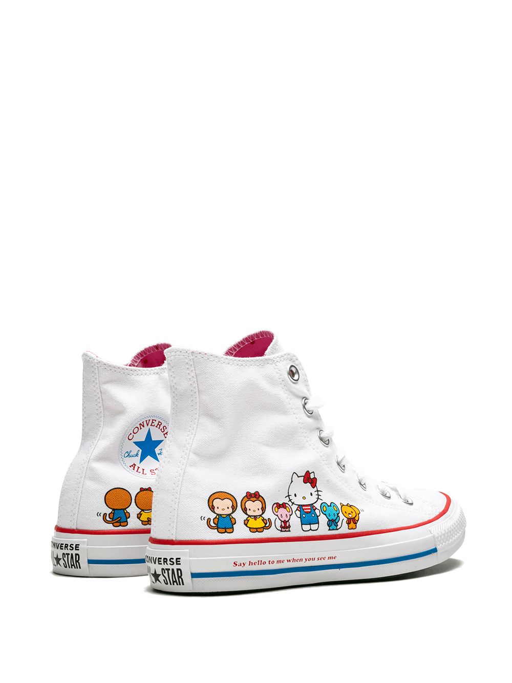 фото Converse кроссовки hello kitty chuck taylor