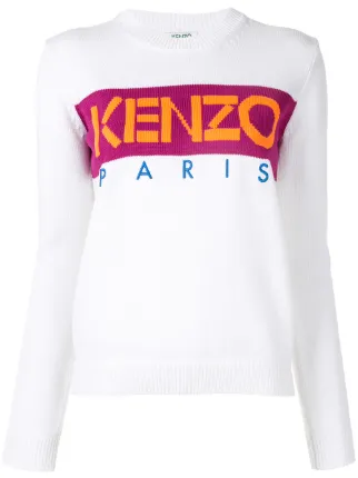 bright pink kenzo jumper