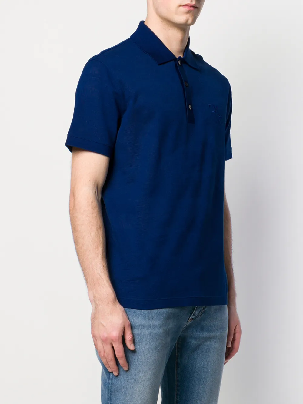 Billionaire Poloshirt met logo Blauw