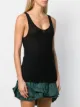 Saint Laurent fine ribbed tank top