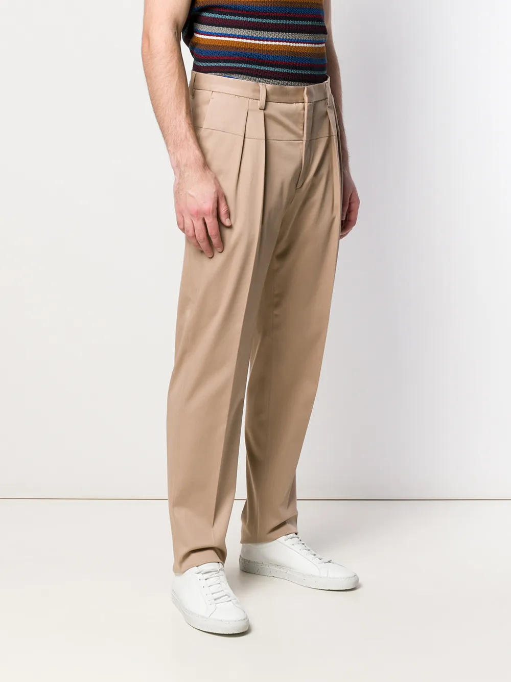 Gabriele Pasini Pantalon met rechte pijpen Beige