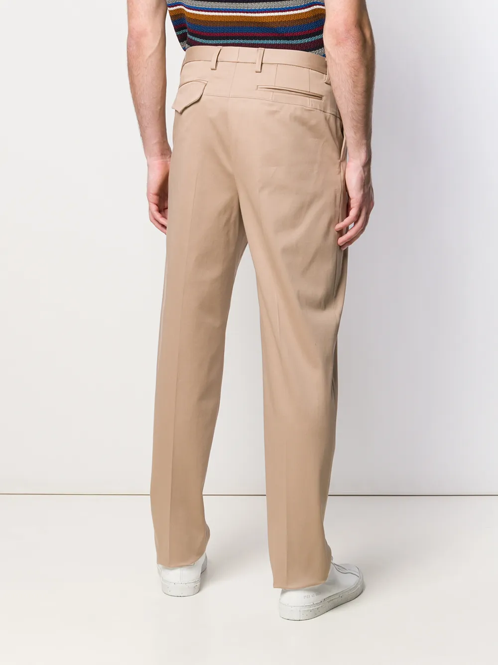 Gabriele Pasini Pantalon met rechte pijpen Beige