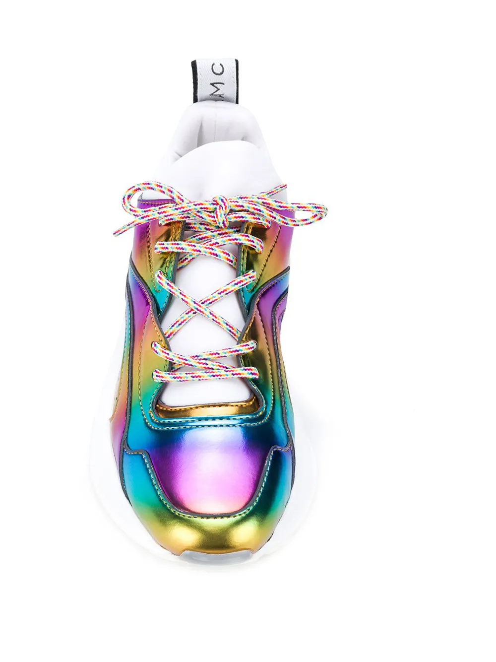 Stella McCartney Eclypse Metallic Rainbow Sneakers Farfetch