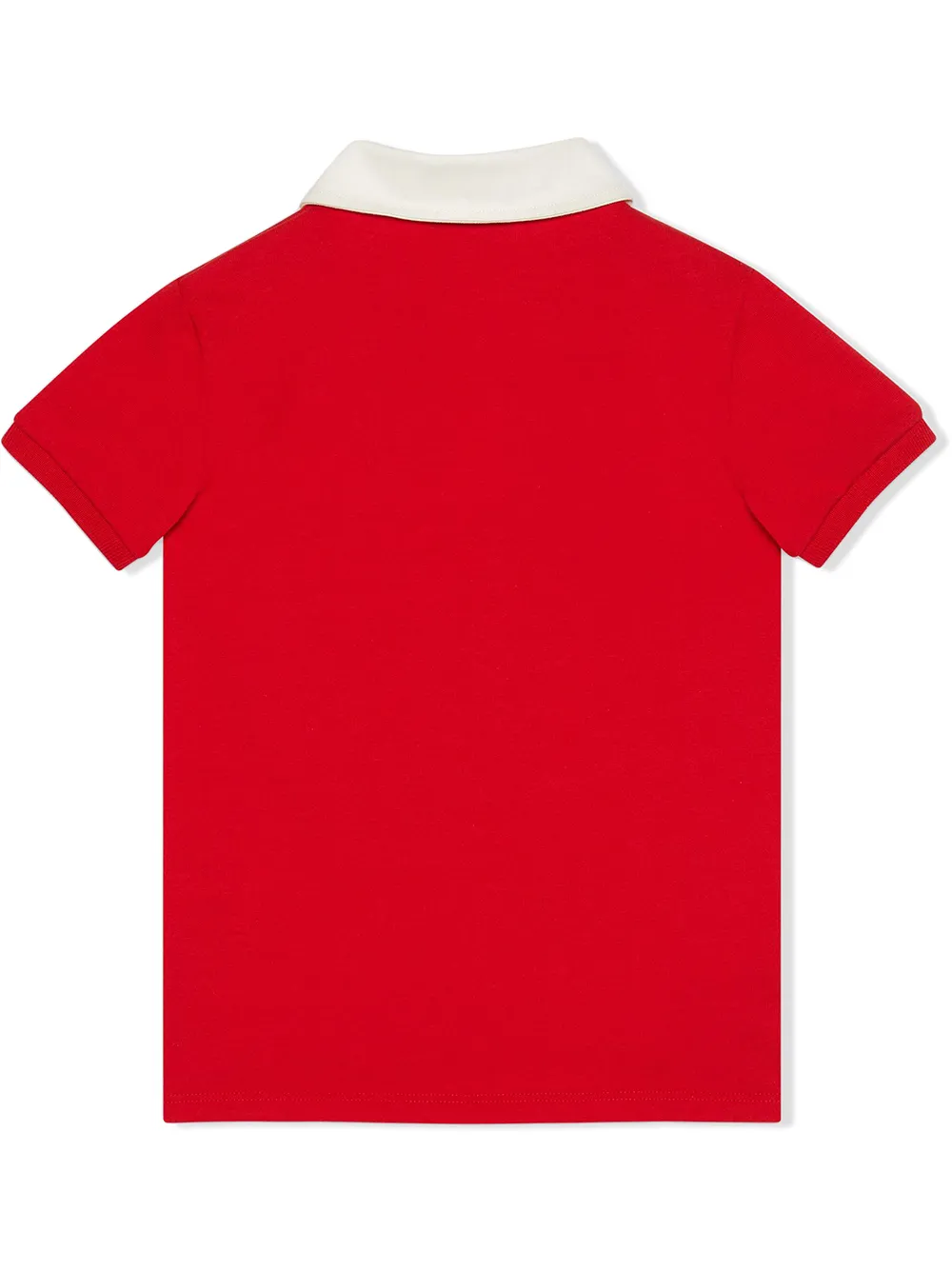 фото Gucci kids поло с логотипом 'gucci'
