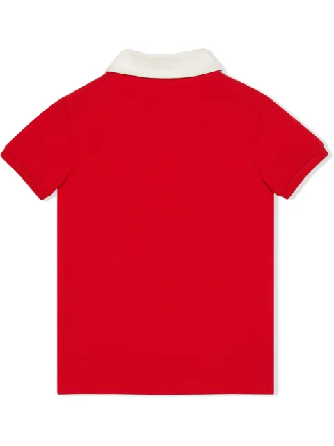 GUCCI Children's polo with Gucci logo