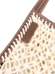 JW Anderson open-top macramé shoulder bag