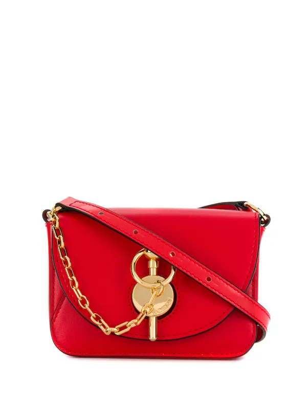 JW Anderson Nano Keyts Bag in Red