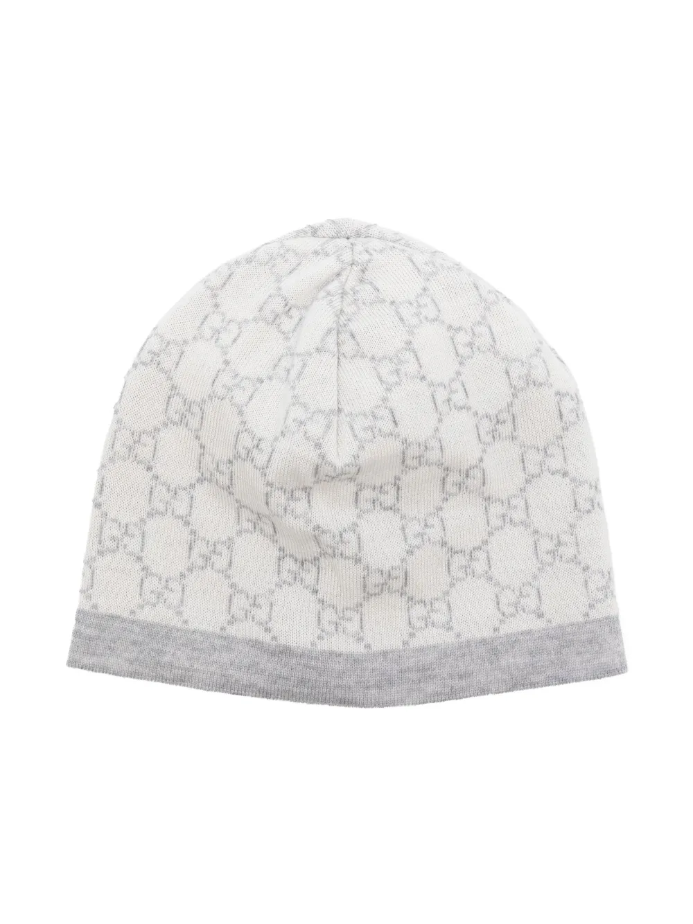 Image 1 of Gucci Kids GG intarsia-knit wool beanie