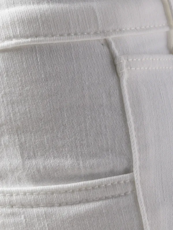 low rise bootcut trousers