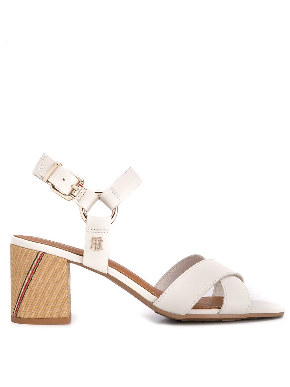 tommy hilfiger block heel sandals