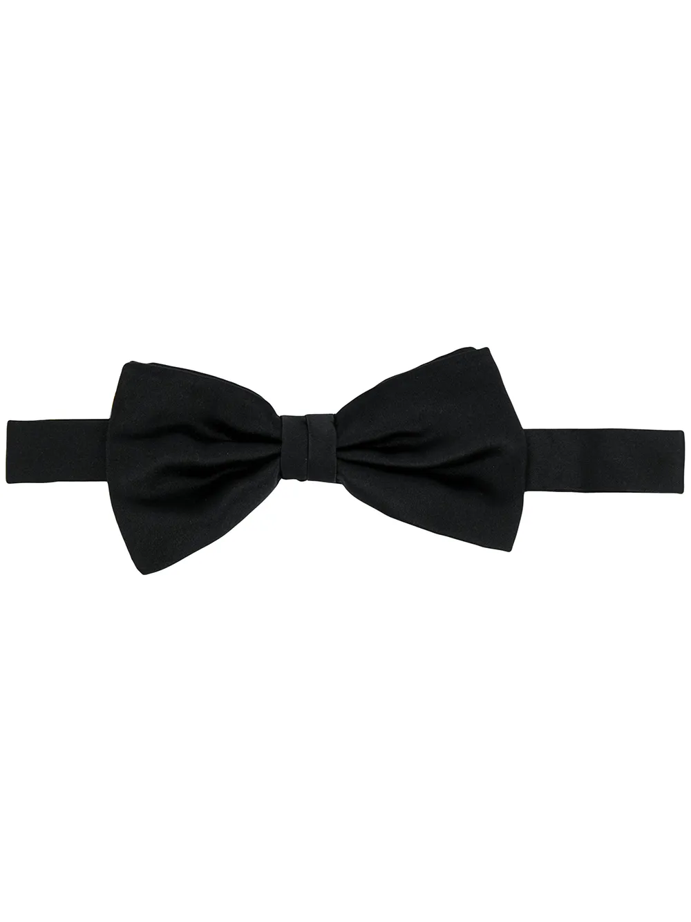 Canali corbata de moño lisa | negro | Image 1