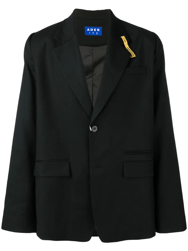 Ader Error oversized single breasted blazer