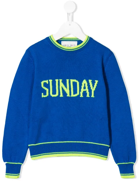 Alberta Ferretti Kids Sunday sweater