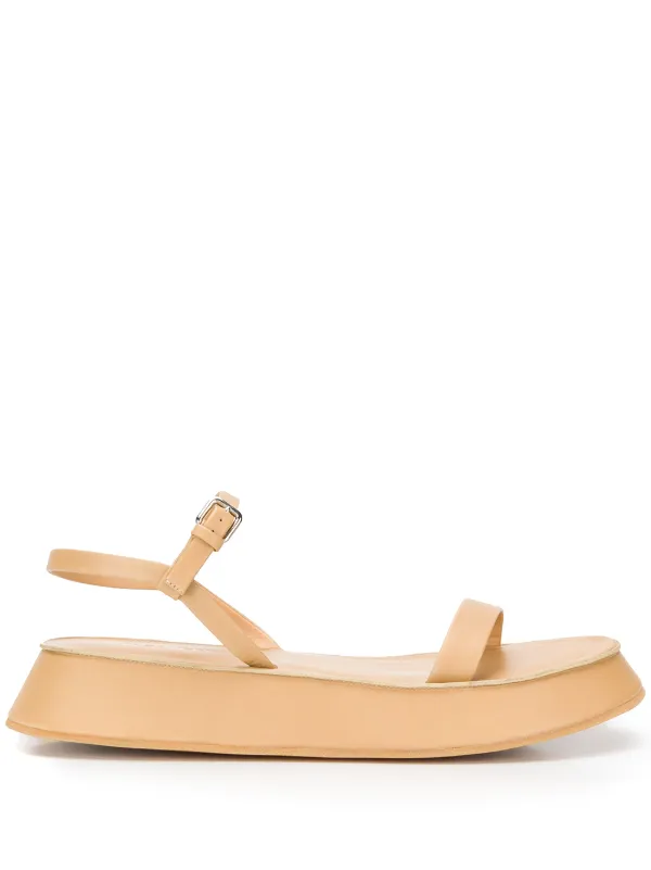 jil sander platform sandals