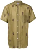 Comme Des Garçons Shirt Mask print shirt - Green