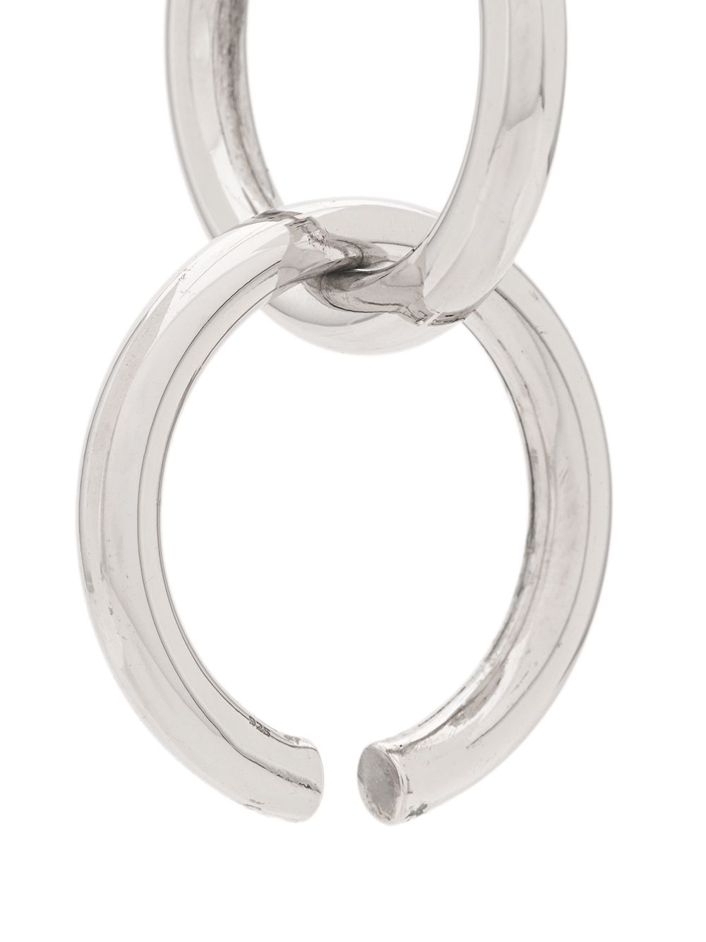 фото Alan Crocetti loop hole earrings