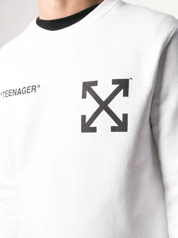 maglia off white bambino