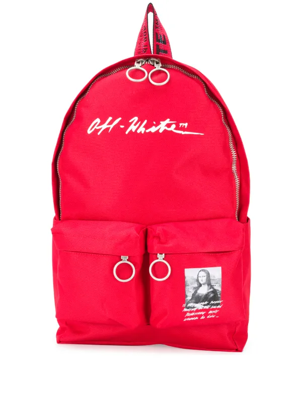mona lisa off white red