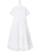 الصورة 1 من Alberta Ferretti Kids فستان مطرز بالزهور