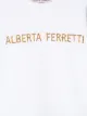Alberta Ferretti Kids كنزة بشعار مزين