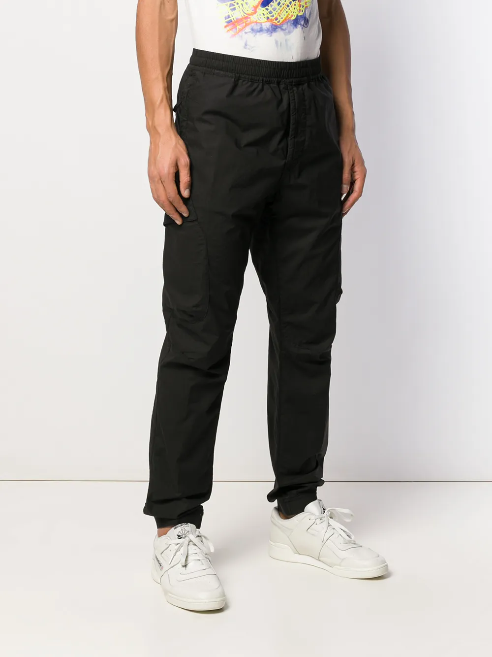 stone island cargo track pants