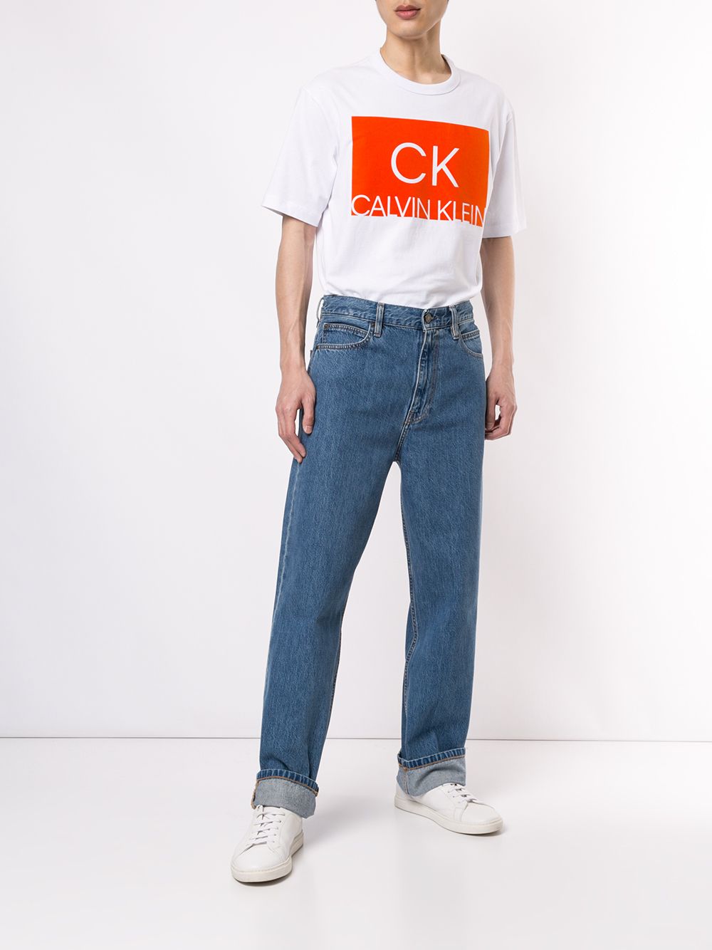 фото CK Calvin Klein футболка с логотипом