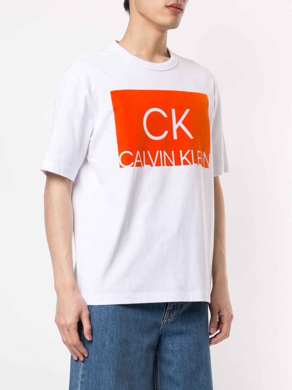 фото CK Calvin Klein футболка с логотипом