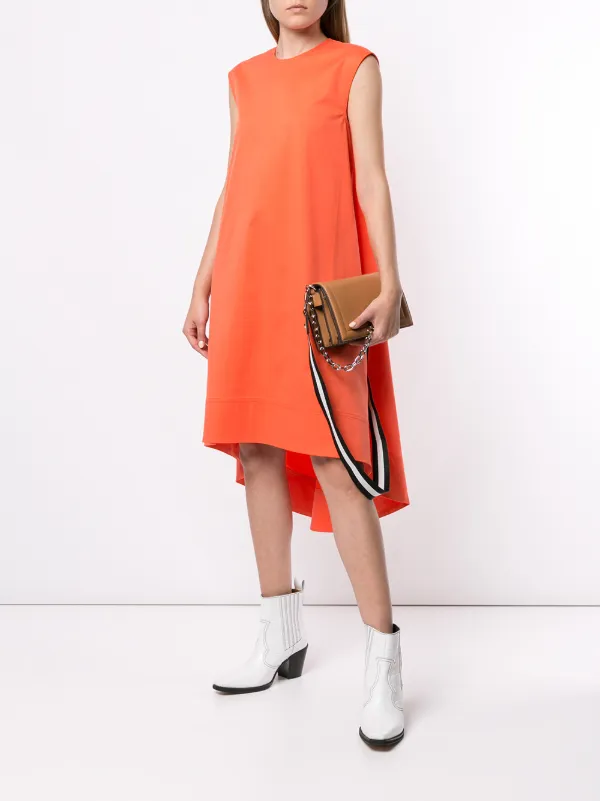 calvin klein orange dress