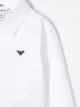 Emporio Armani Kids قميص بشعار