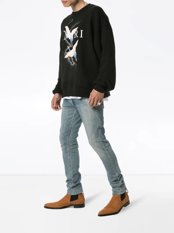 amiri crane sweater