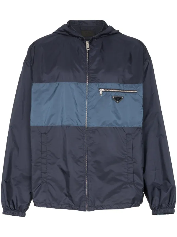 Prada Jacke Mit Streifen Farfetch Prada Jacken für Herren Farfetch