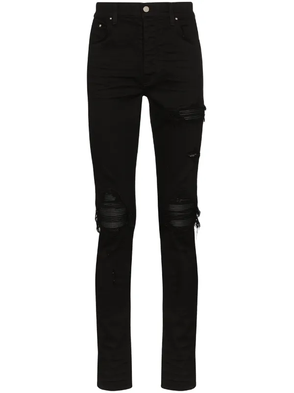 black amiri jeans