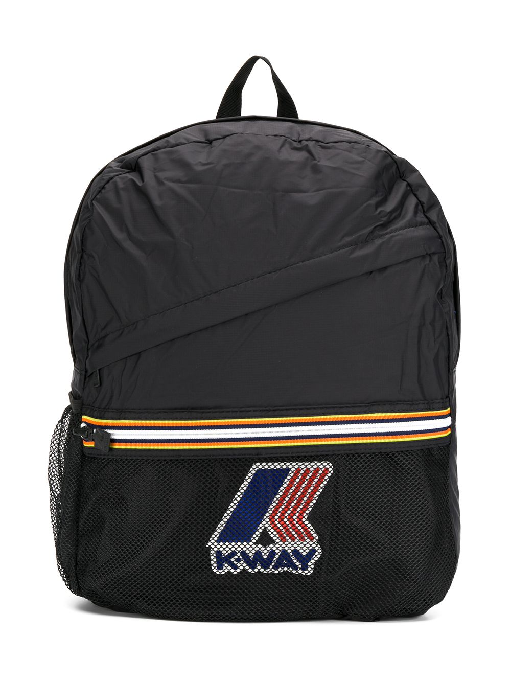 K-WAY LOGO PATCH BACKPACK