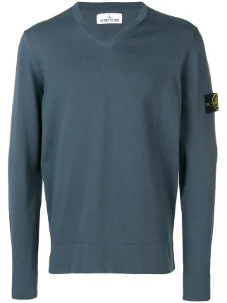 Stone Island Tröja Med Logotyp Farfetch Stone Island Tröja Med Logotyp Farfetch
