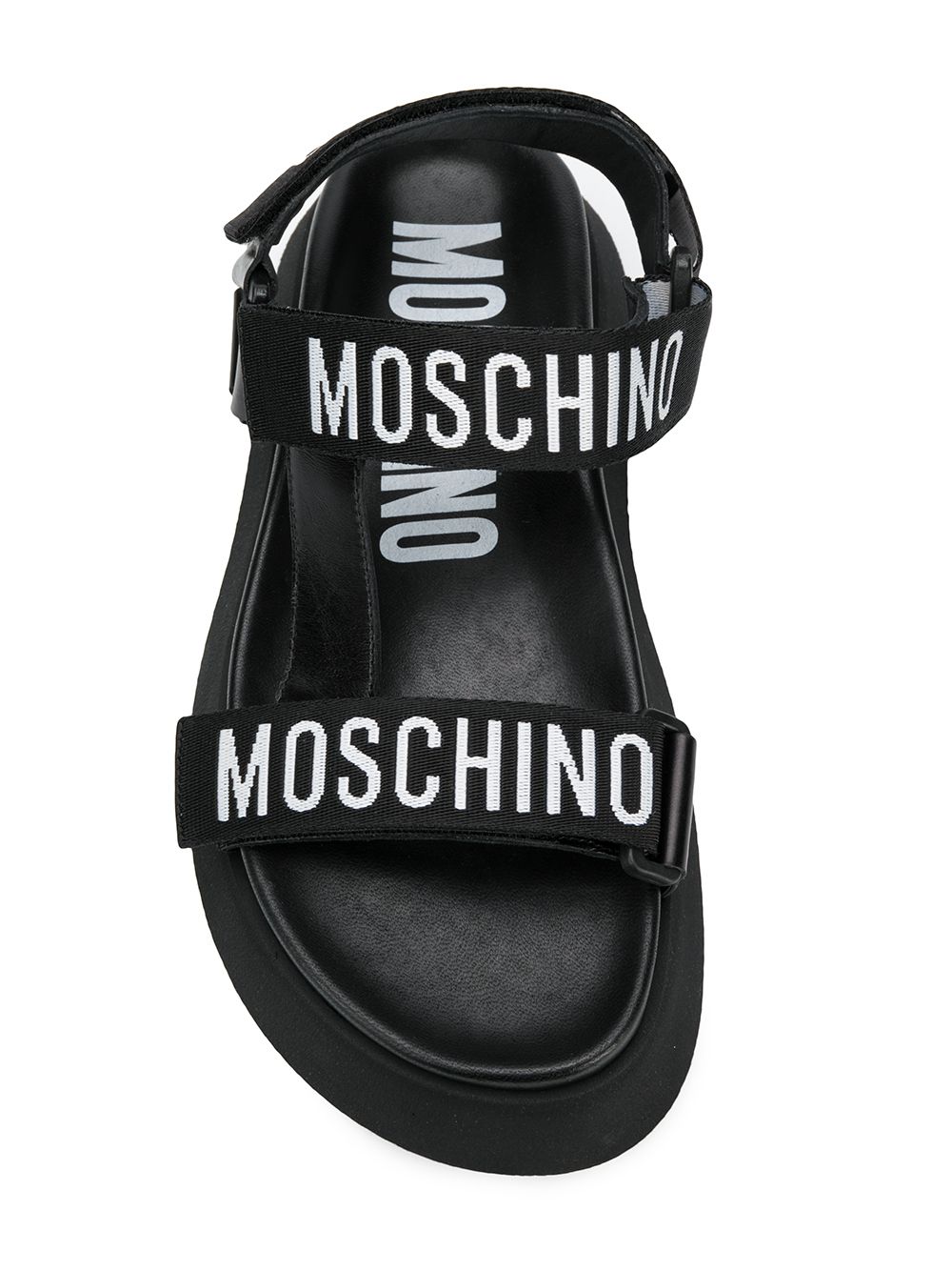 фото Moschino сандалии с логотипами