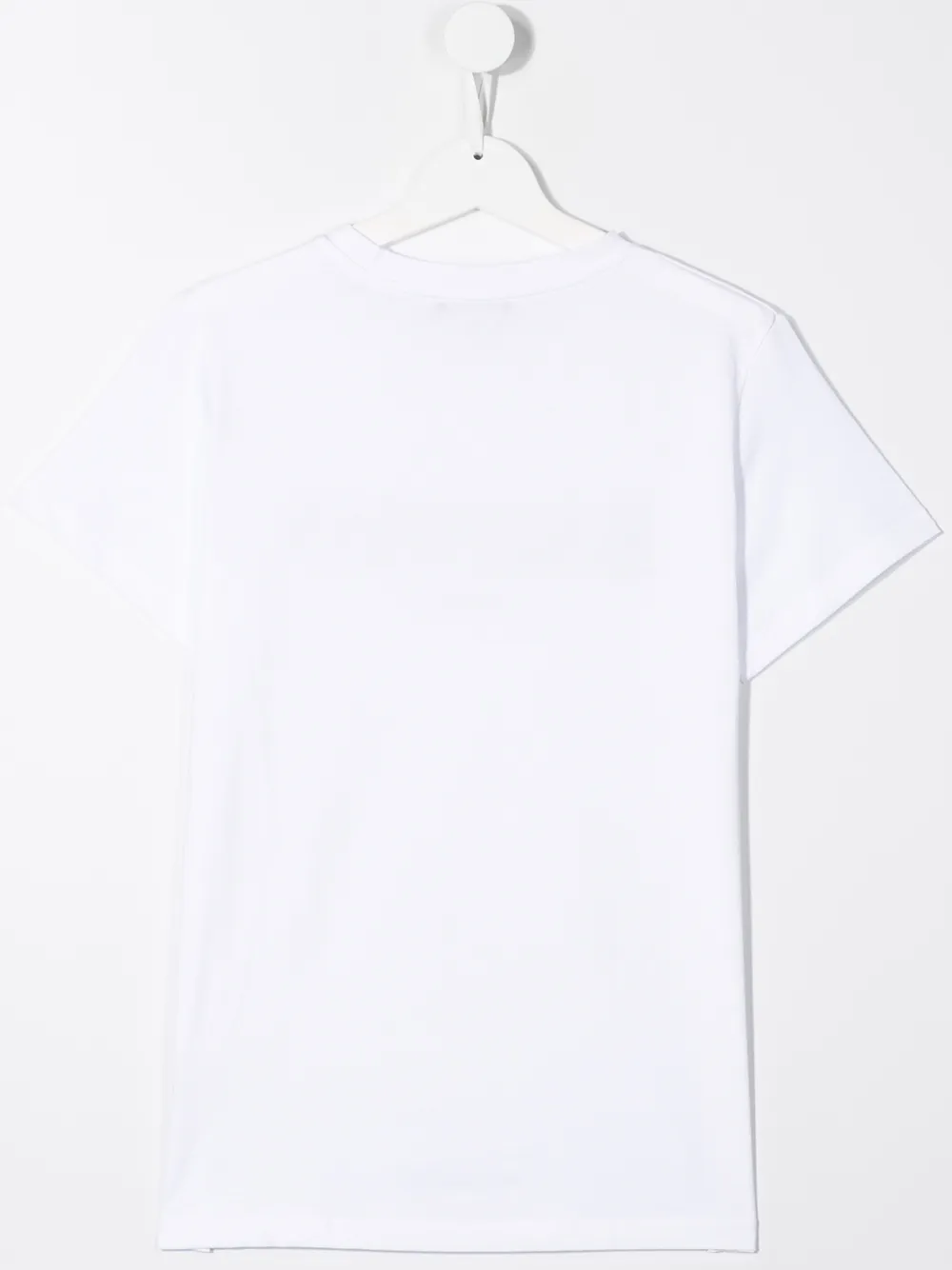 Balmain Kids T-shirt met logoprint Wit