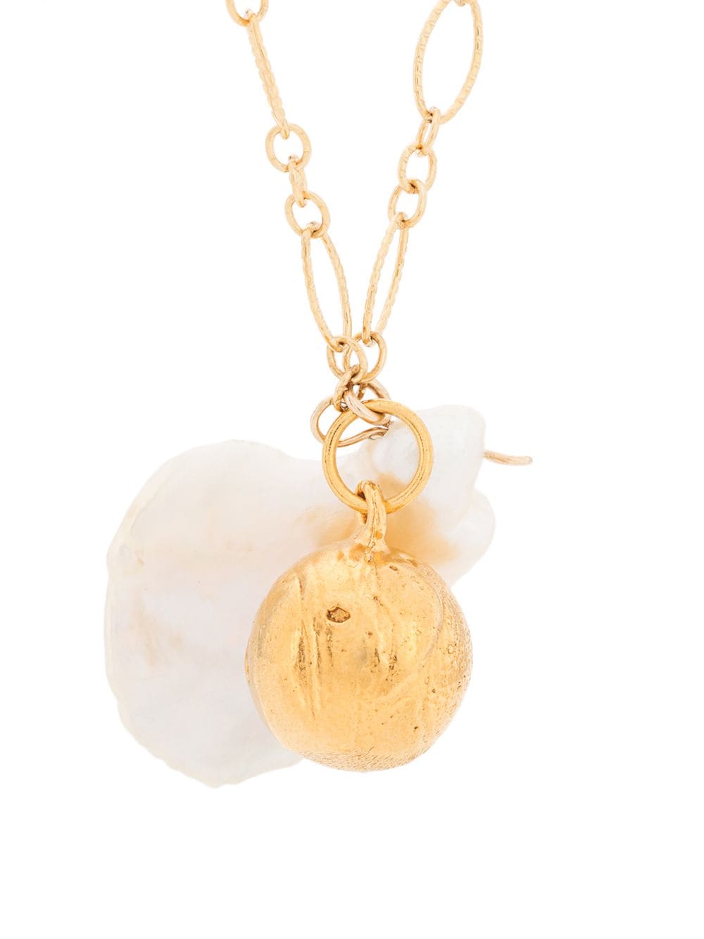 Shop Alighieri Moon Fever Necklace In Gold