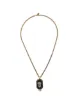 Image 1 of Alexander McQueen jewelled skull necklace