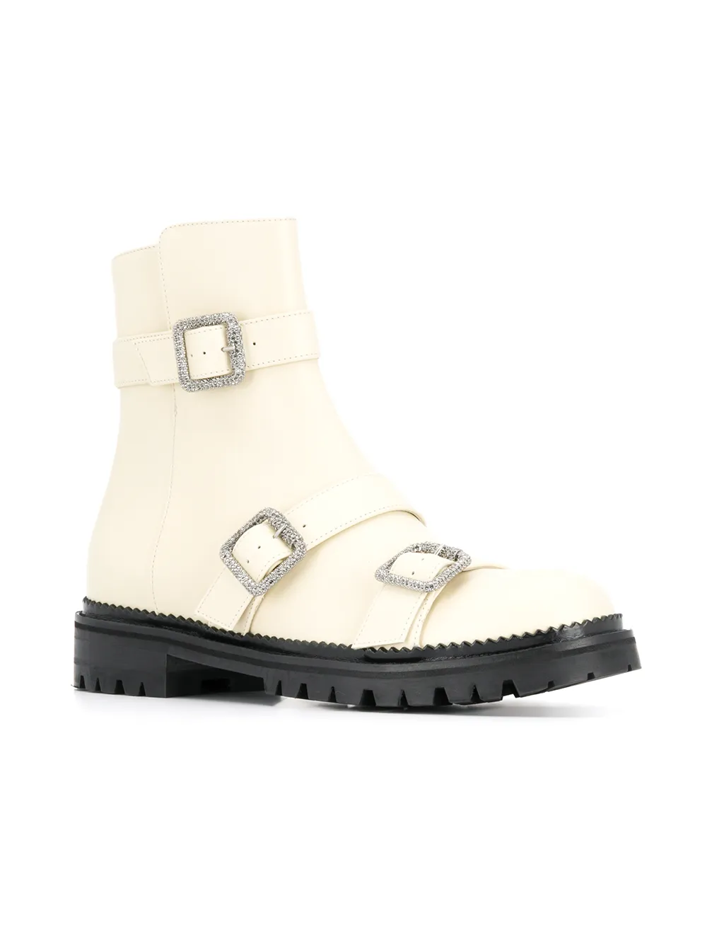 Jimmy Choo Hank platte laarzen Beige