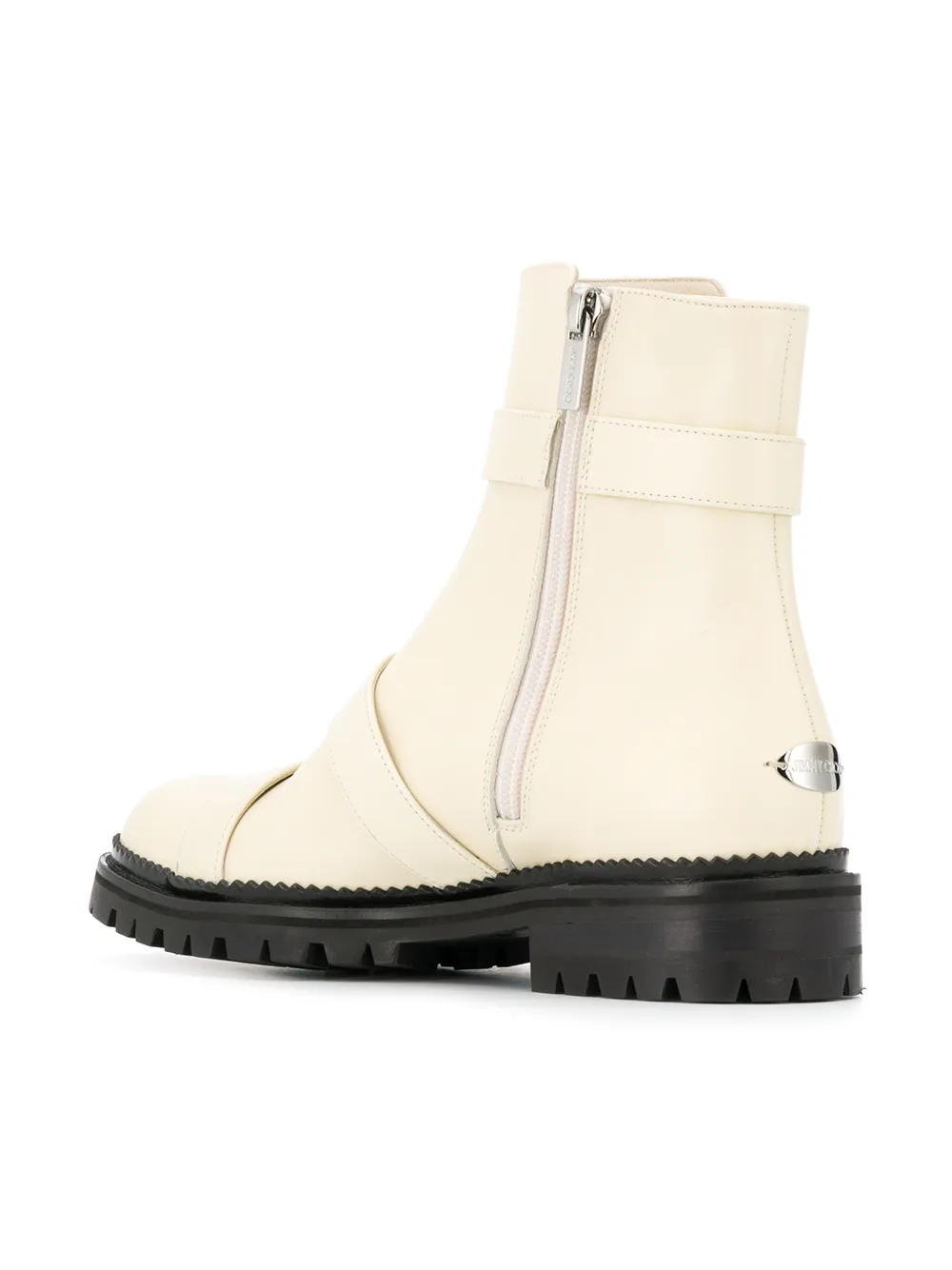 Jimmy Choo Hank platte laarzen Beige