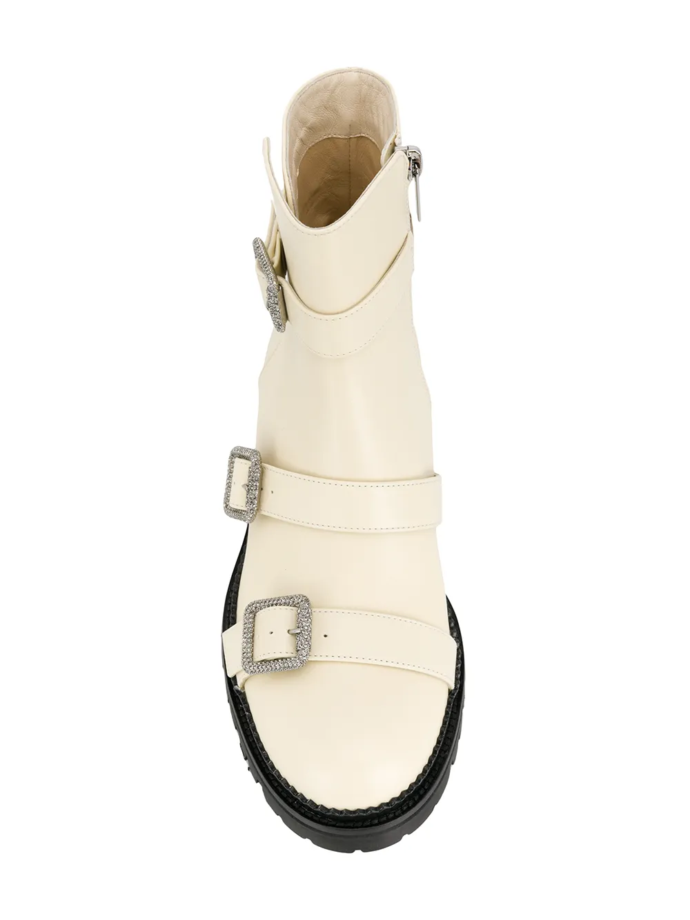 Jimmy Choo Hank platte laarzen Beige