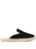 Manebi flat espadrilles - Black