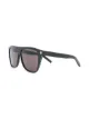 الصورة 2 من Saint Laurent Eyewear نظارة شمسية مزينة بحجر الراين