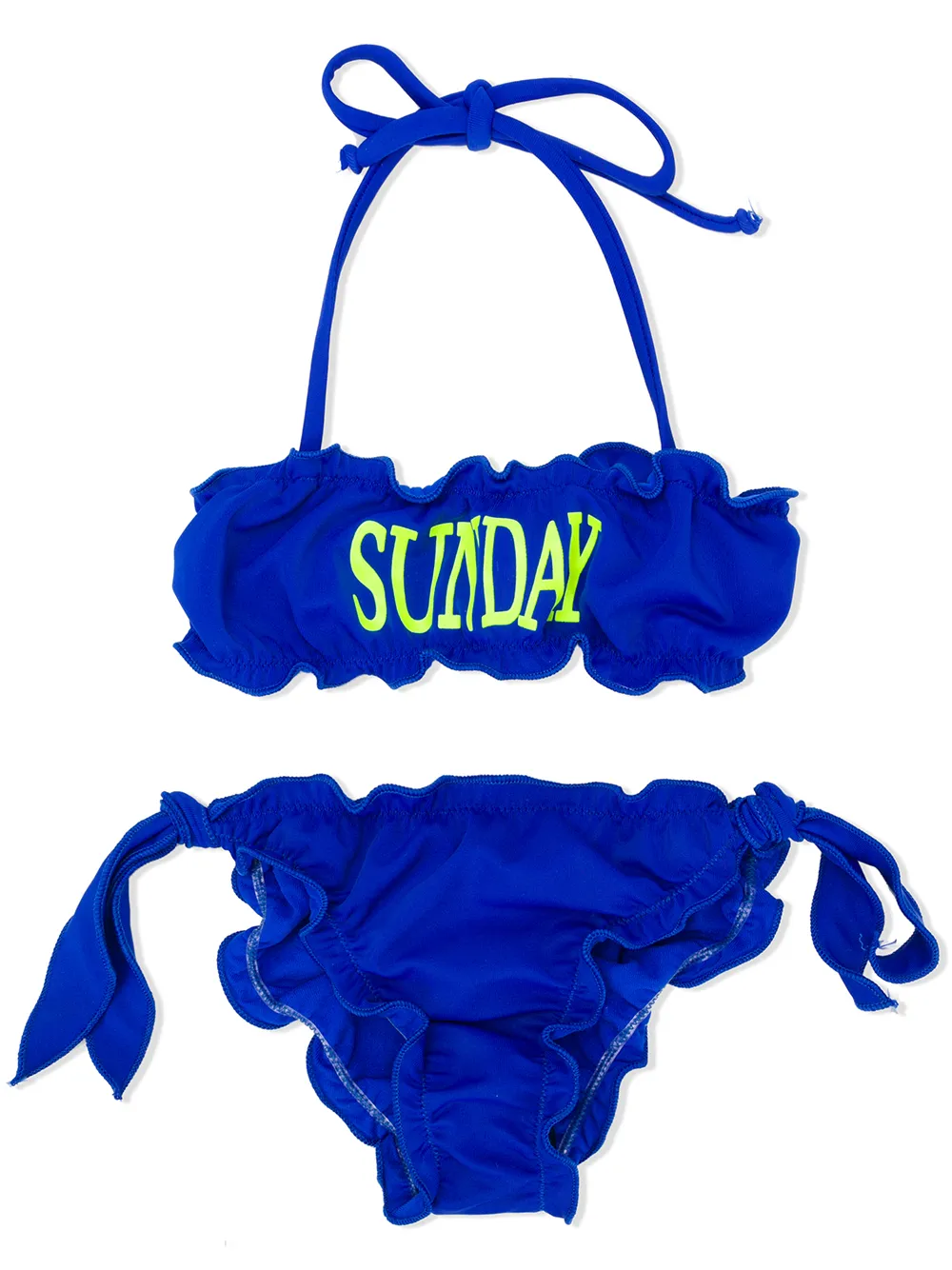 Alberta Ferretti Kids бикини с принтом Sunday Alberta Ferretti Kids бикини с принтом Sunday