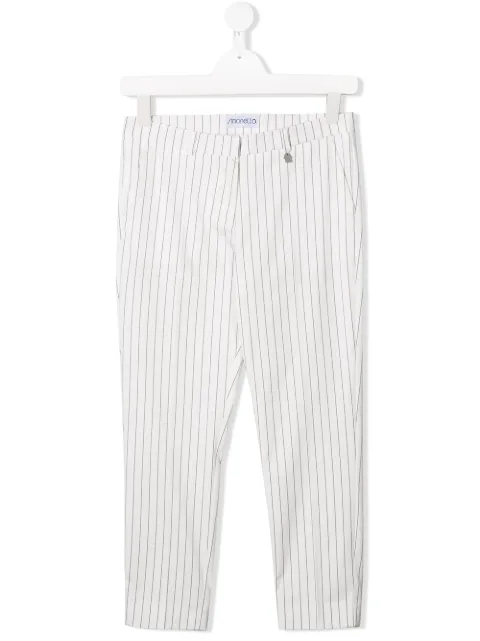 Simonetta pantalones con motivo de rayas