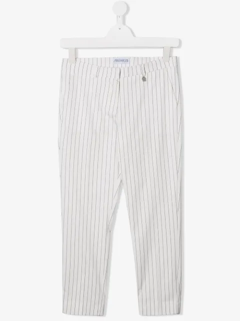 Simonetta pantalones con motivo de rayas