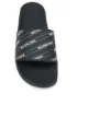 Balenciaga Slippers met logoprint