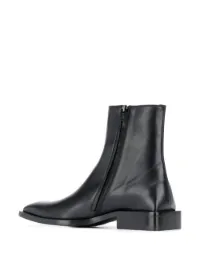 balenciaga square toe boots