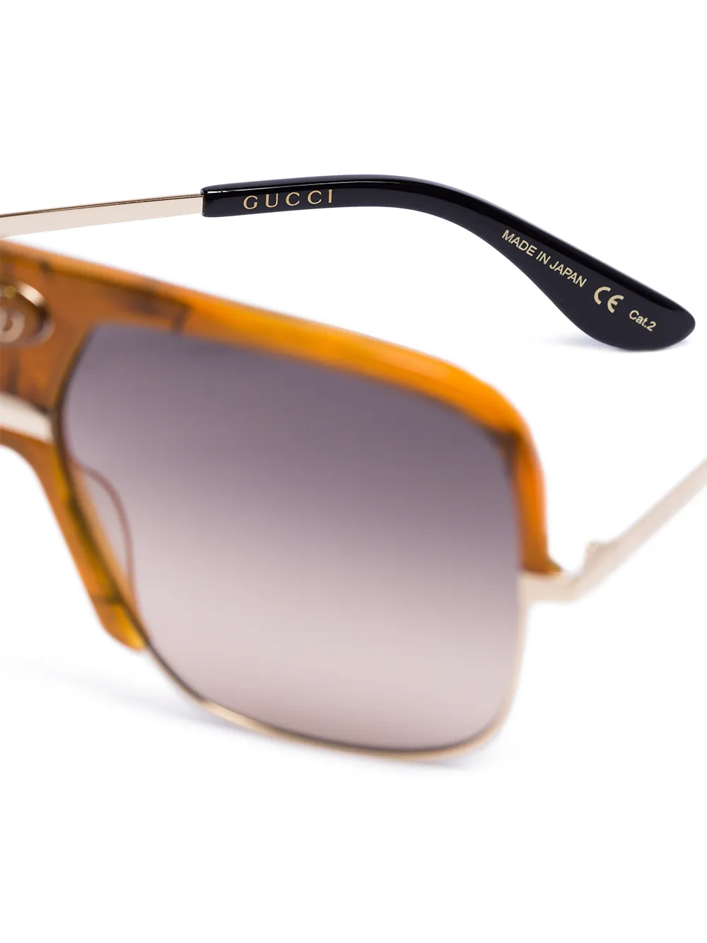 gucci orange lens sunglasses